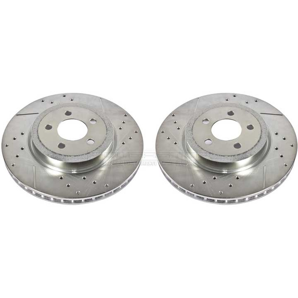 Powerstop AR8359XPR Evolution DrilLED & Slotted Rotors