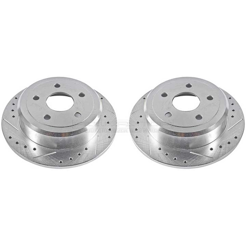 Powerstop AR8382XPR Evolution DrilLED & Slotted Rotors