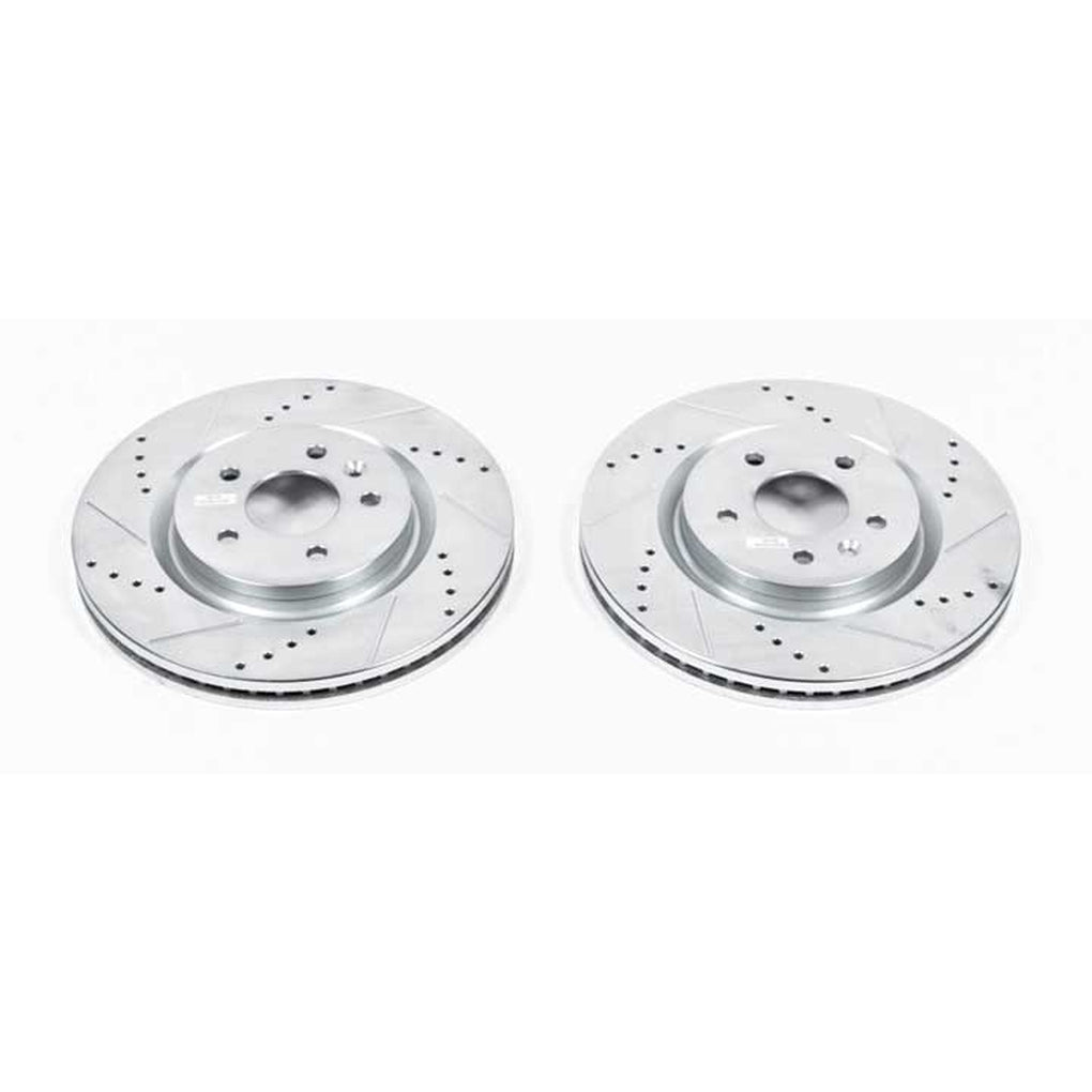 Powerstop AR85137XPR Evolution DrilLED & Slotted Rotors