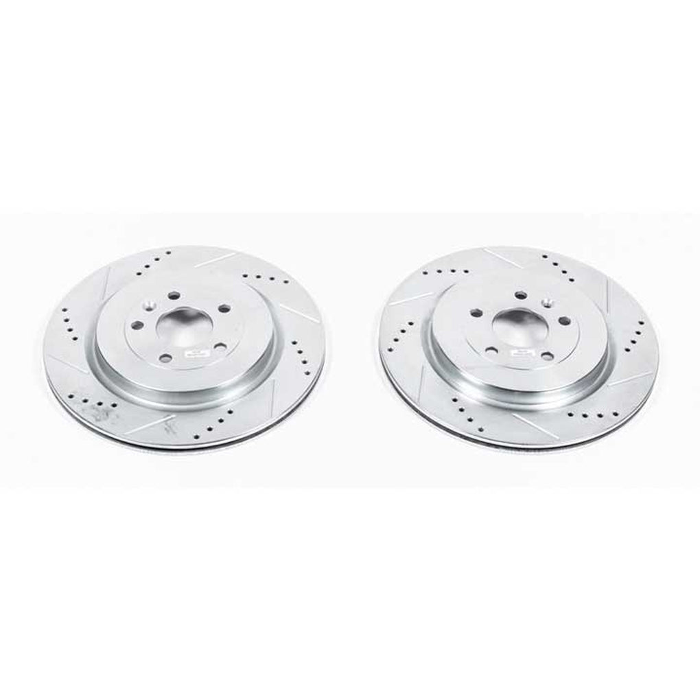 Powerstop AR85142XPR Evolution DrilLED & Slotted Rotors