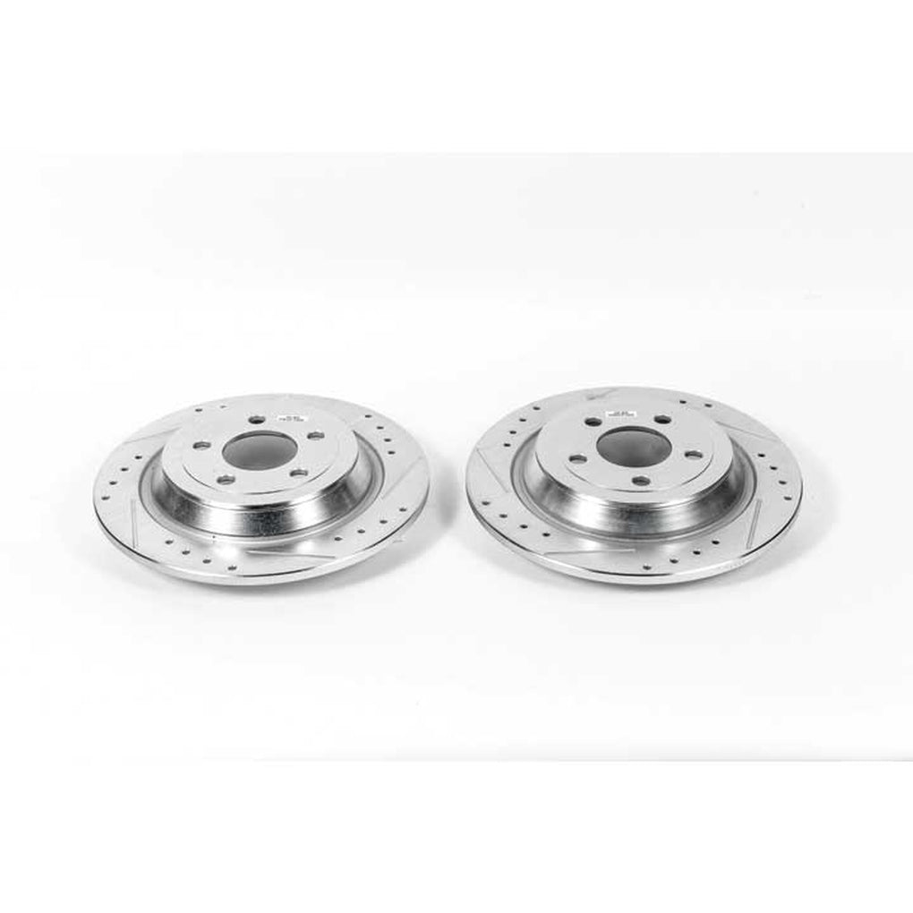 Powerstop AR85164XPR Evolution DrilLED & Slotted Rotors