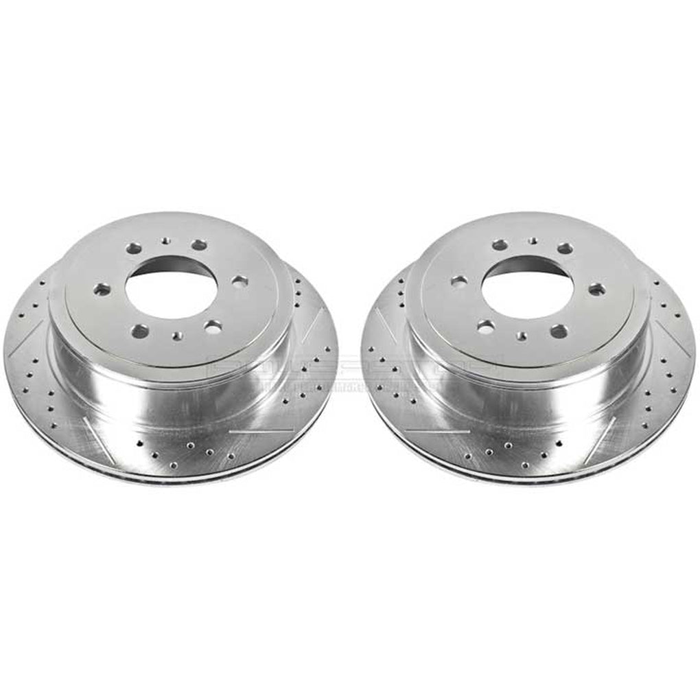 Powerstop AR8598XPR Evolution DrilLED & Slotted Rotors