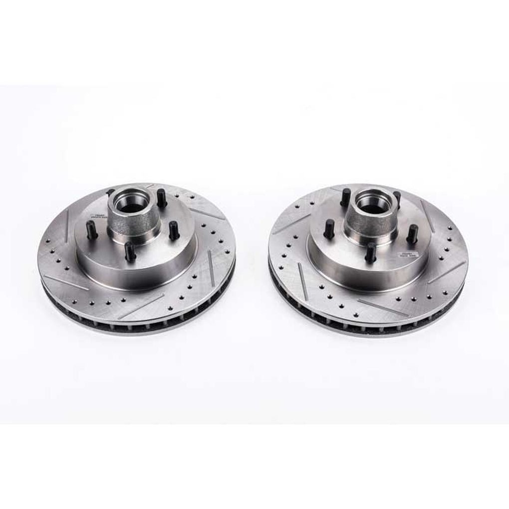 Powerstop AR8600XPR Front Evolution DrilLED & Slotted Rotors