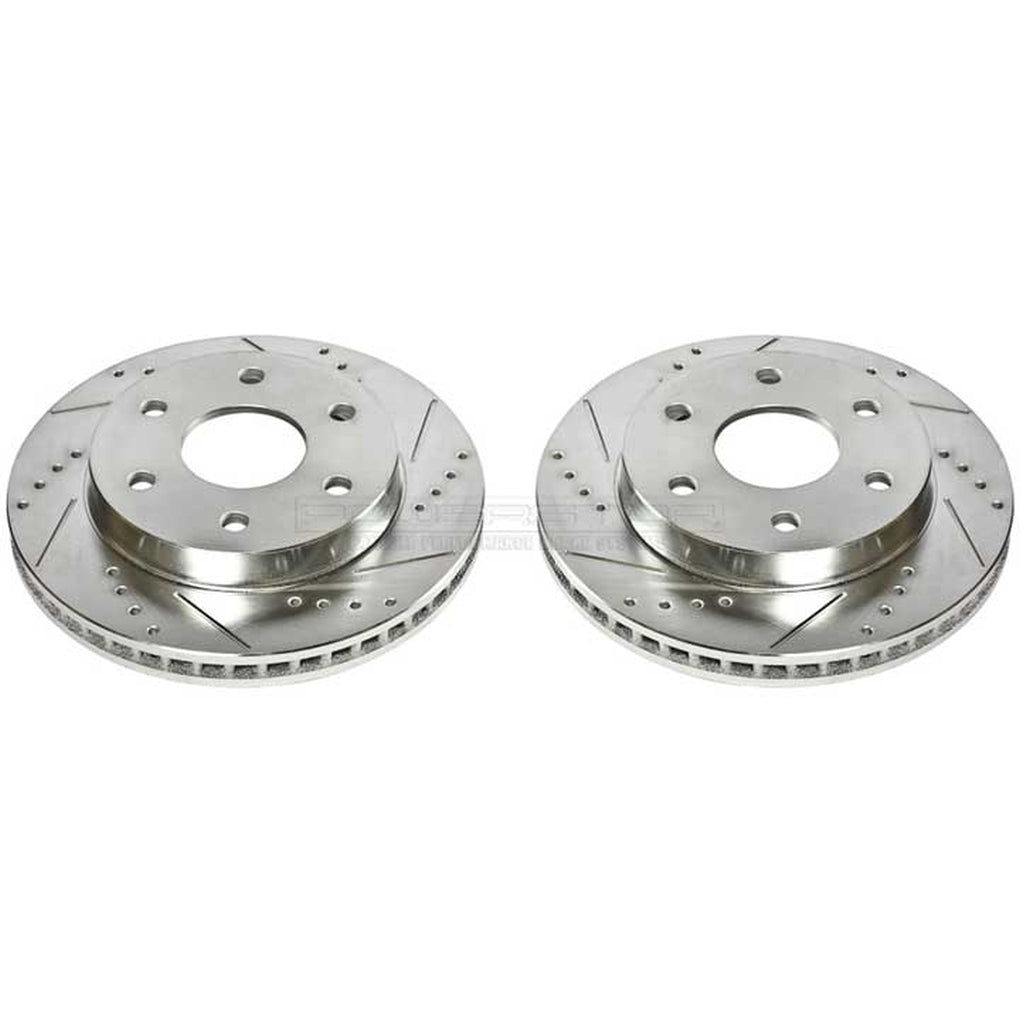 Powerstop AR8640XPR Evolution DrilLED & Slotted Rotors