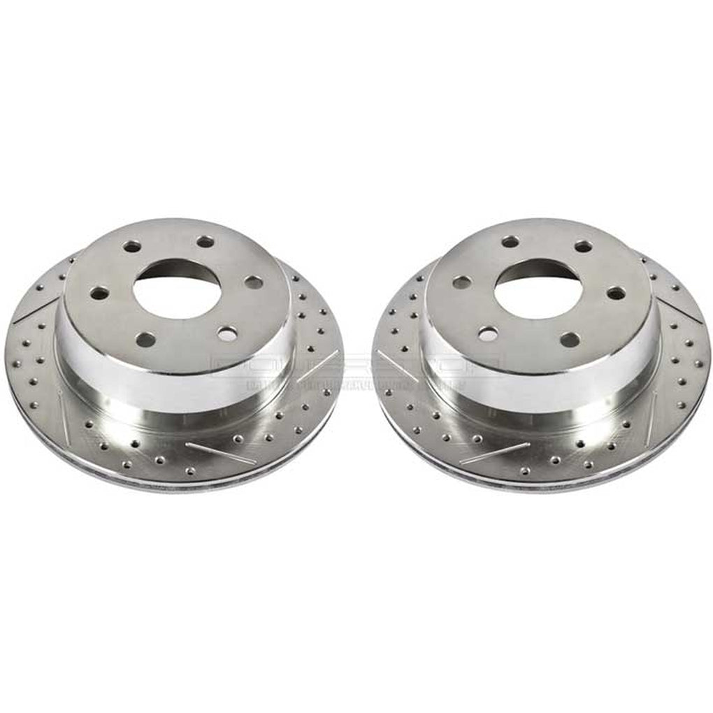 Powerstop AR8641XPR Evolution DrilLED & Slotted Rotors
