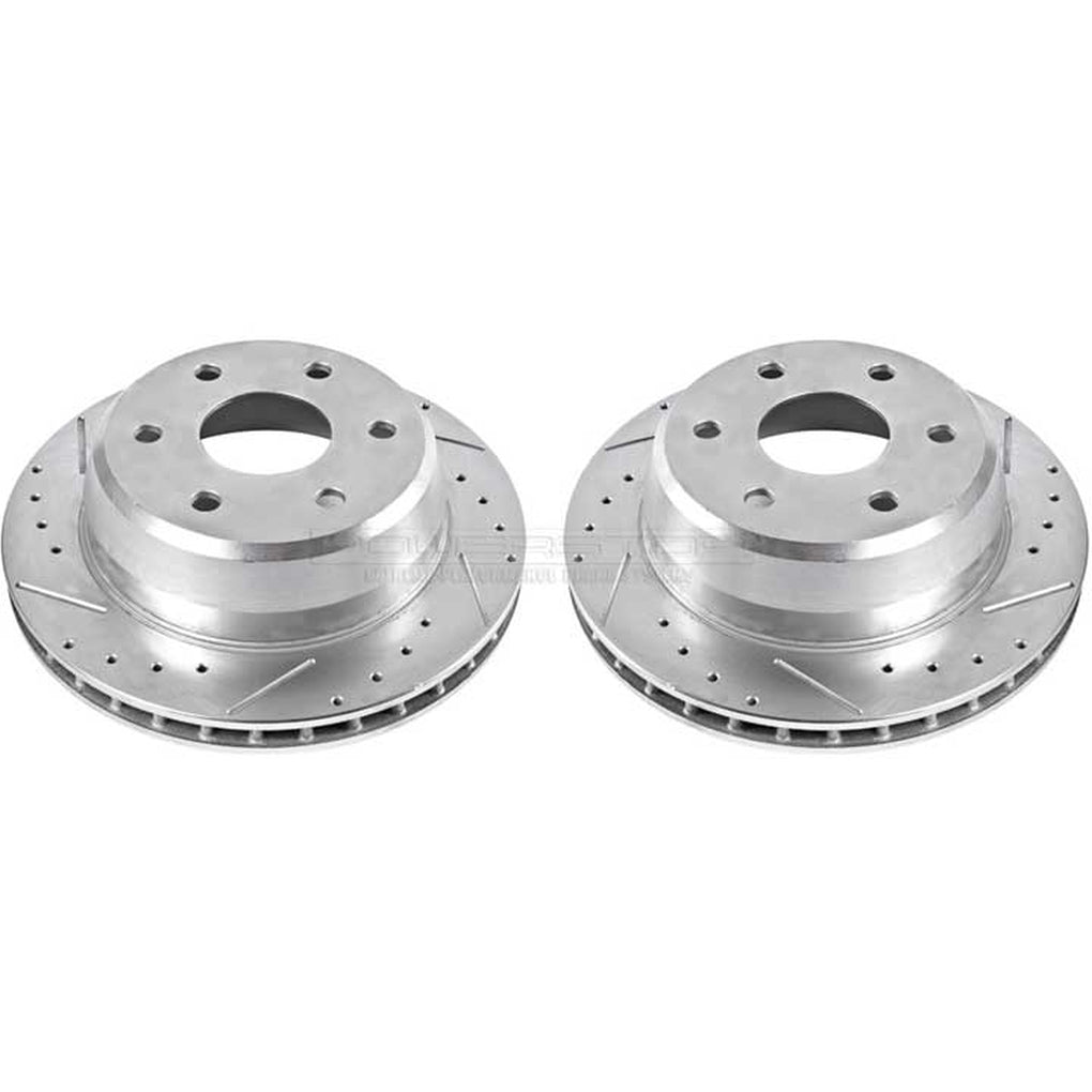 Powerstop AR8645XPR Evolution DrilLED & Slotted Rotors