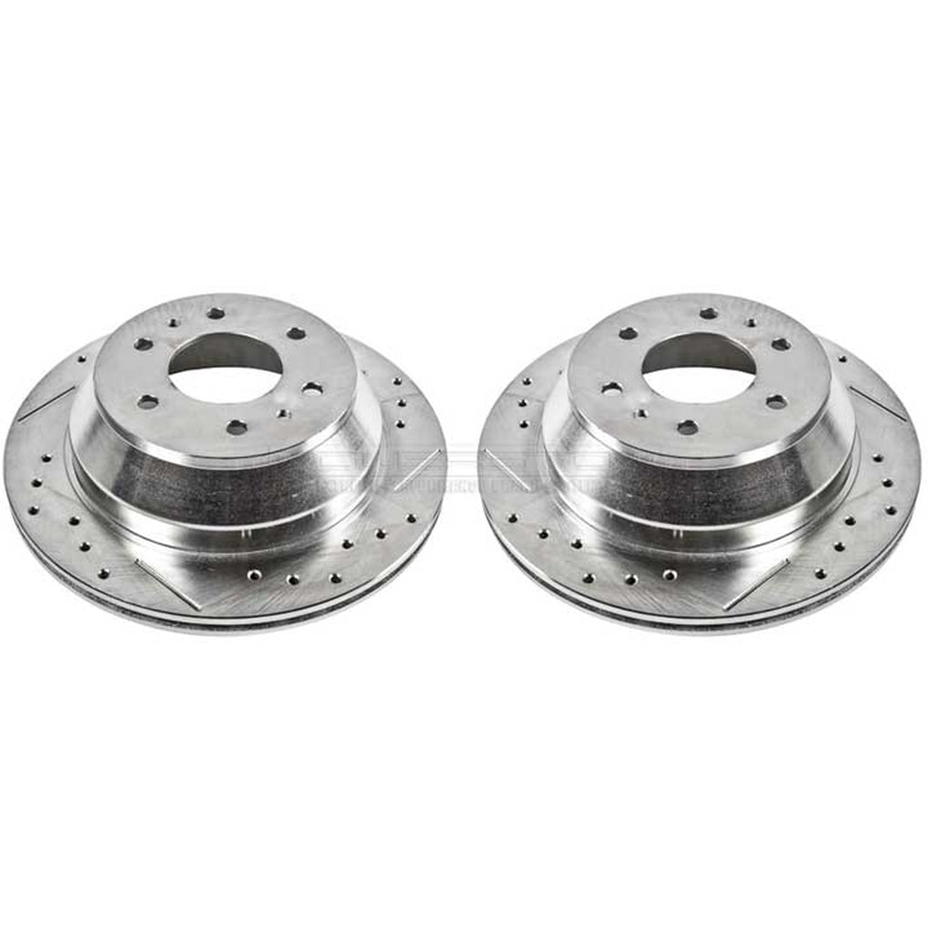 Powerstop AR8647XPR Evolution DrilLED & Slotted Rotors