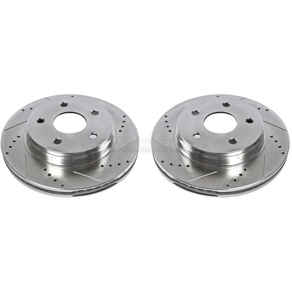 Powerstop AR8750XPR Evolution DrilLED & Slotted Rotors