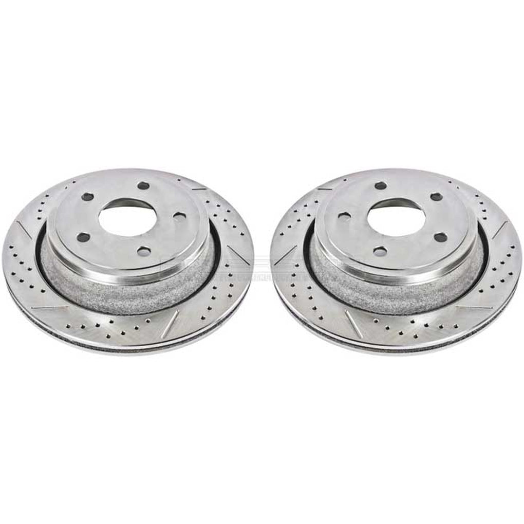 Powerstop AR8752XPR Evolution DrilLED & Slotted Rotors