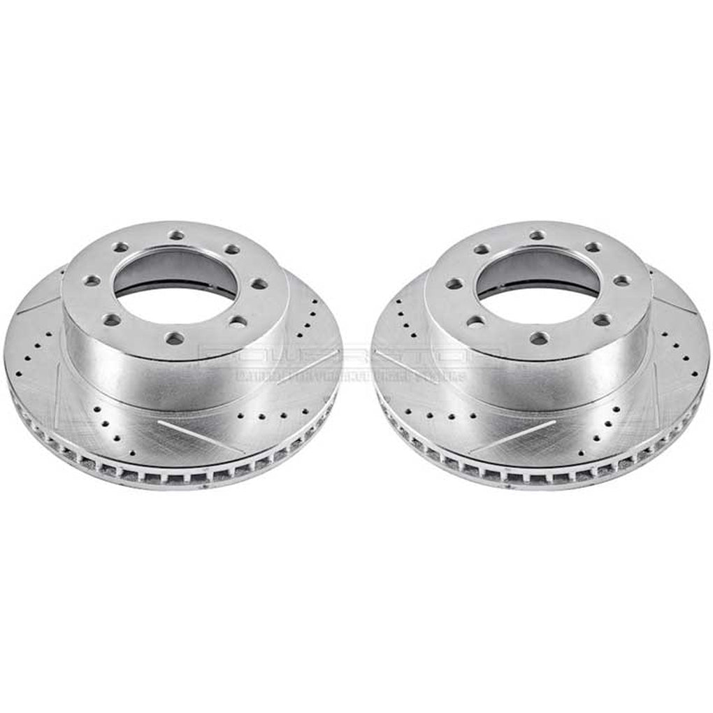 Powerstop AR8771XPR Evolution DrilLED & Slotted Rotors