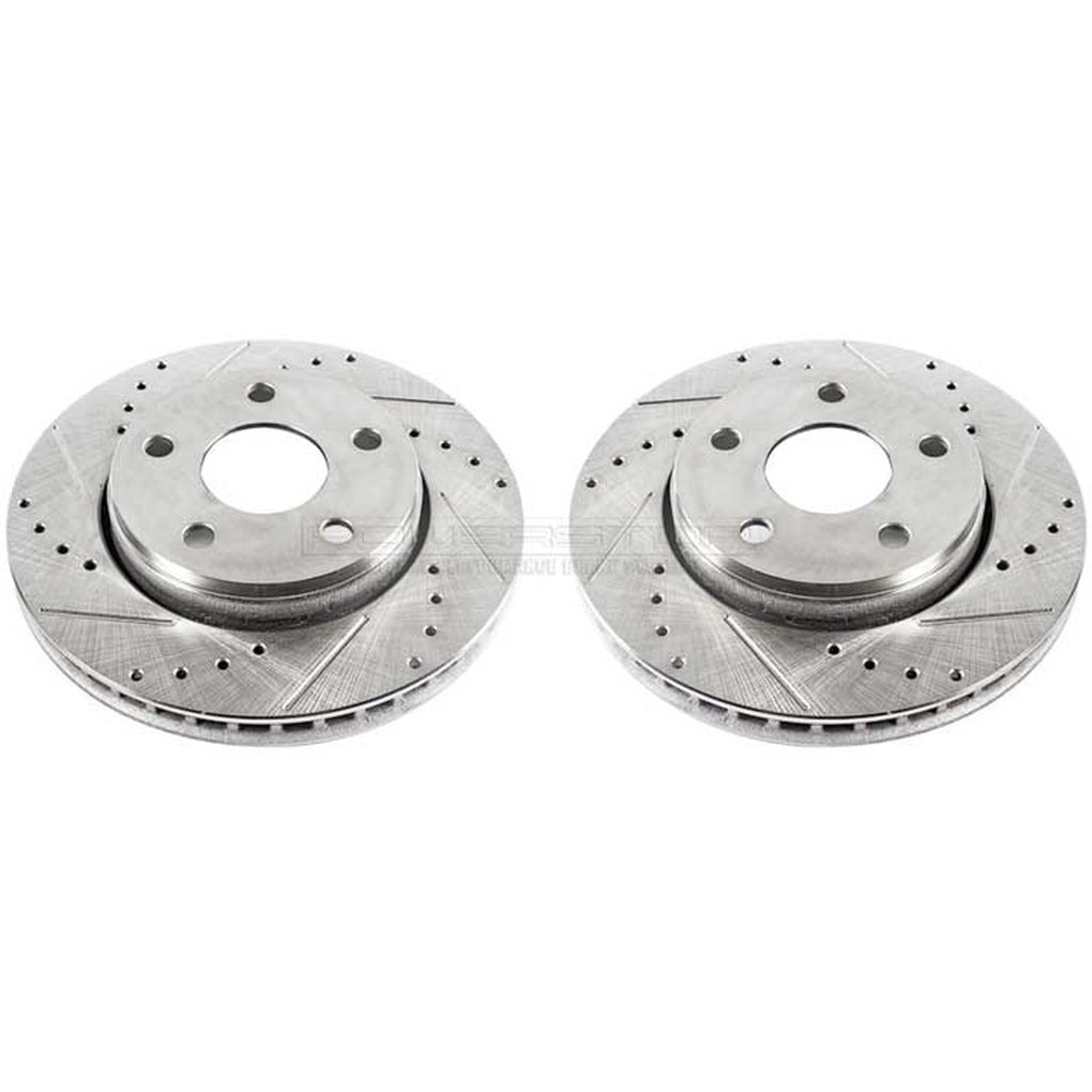 Powerstop AR8780XPR Evolution DrilLED & Slotted Rotors