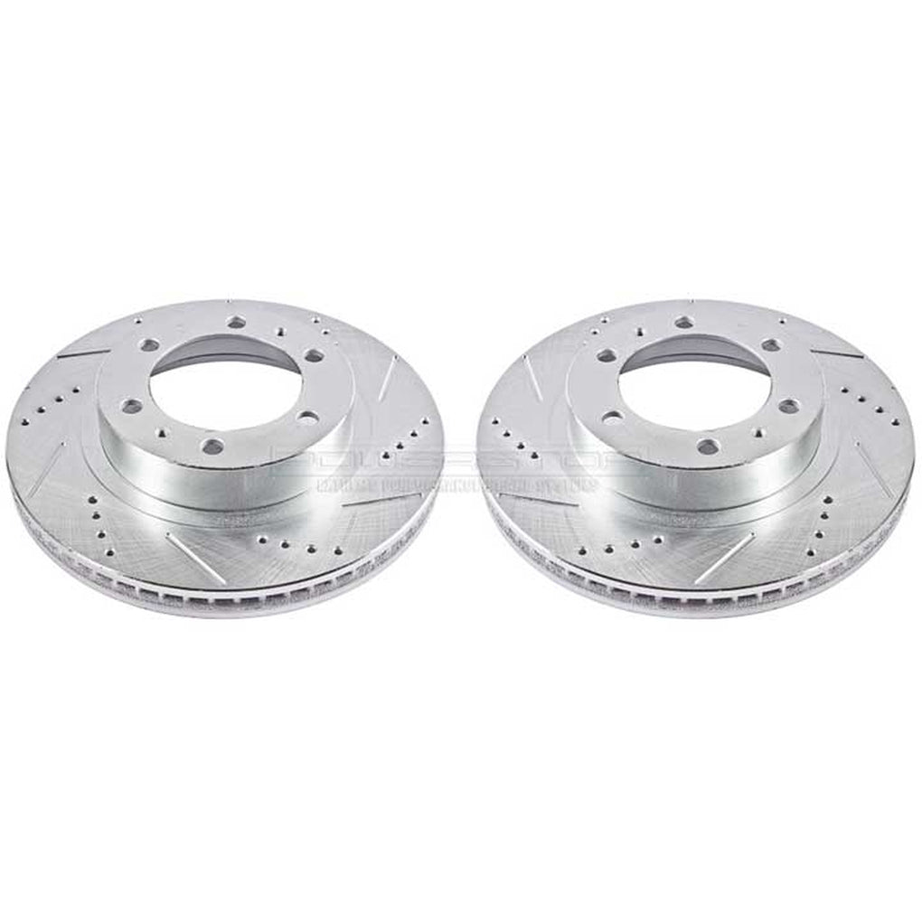Powerstop JBR1121XPR Evolution DrilLED & Slotted Rotors
