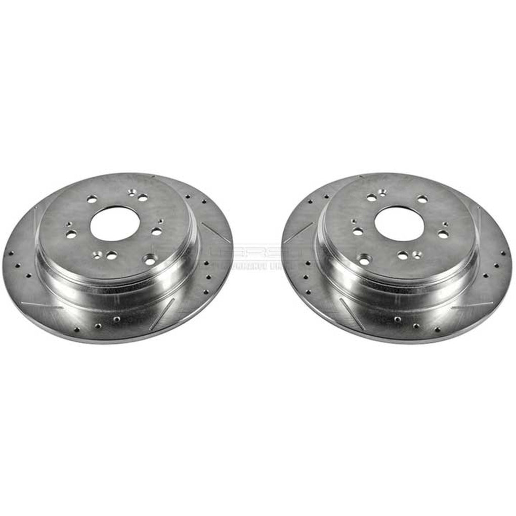 Powerstop JBR1158XPR Evolution DrilLED & Slotted Rotors