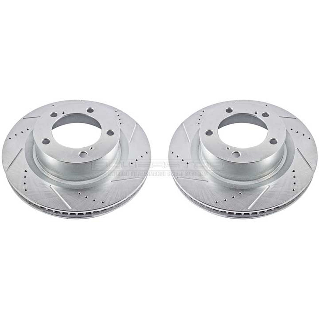 Powerstop JBR1309XPR Evolution DrilLED & Slotted Rotors