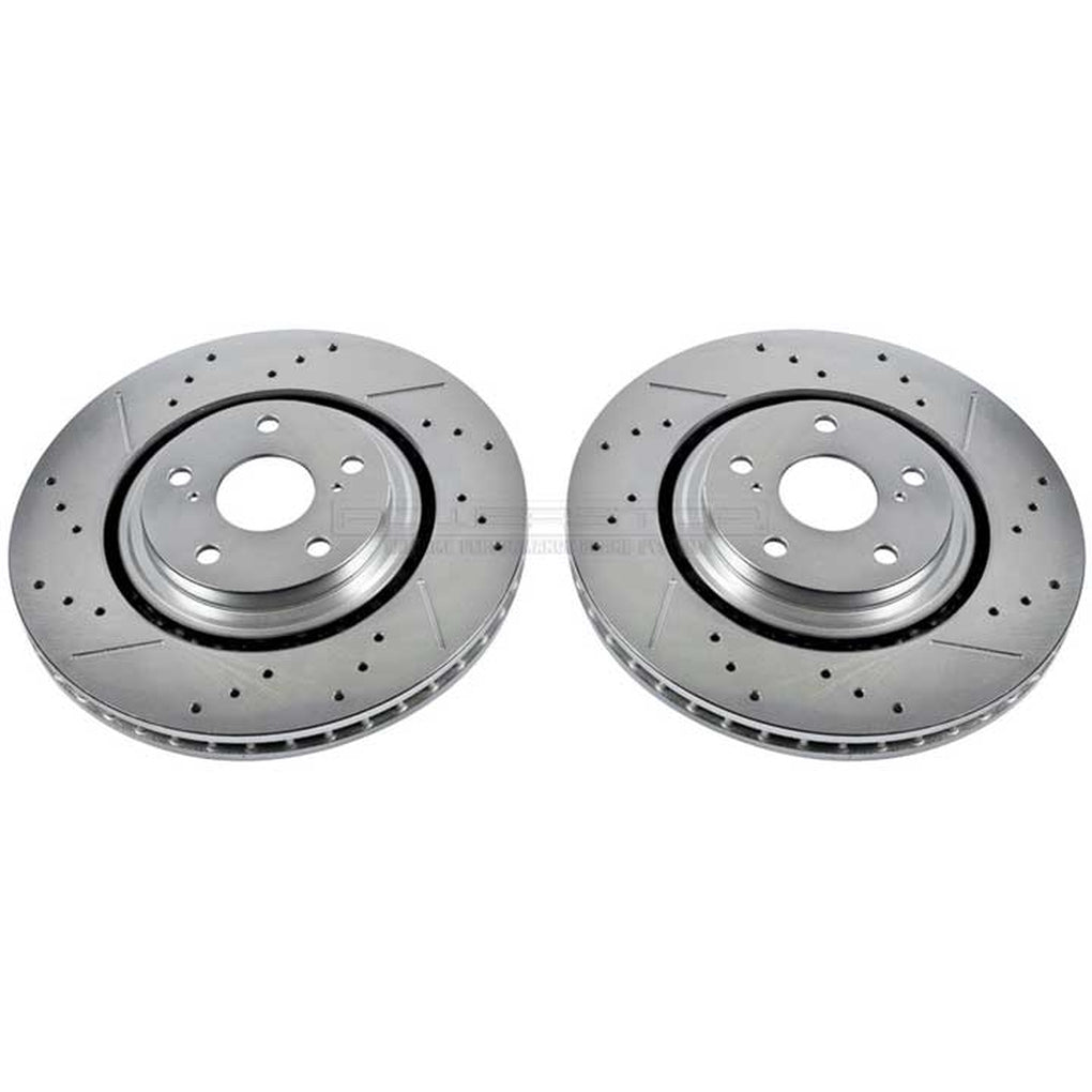 Powerstop JBR1310XPR Evolution DrilLED & Slotted Rotors
