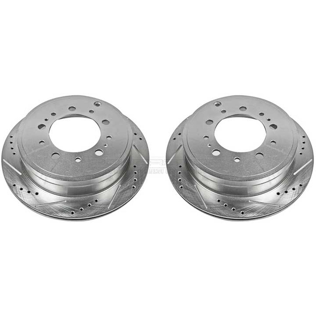 Powerstop JBR1355XPR Evolution DrilLED & Slotted Rotors