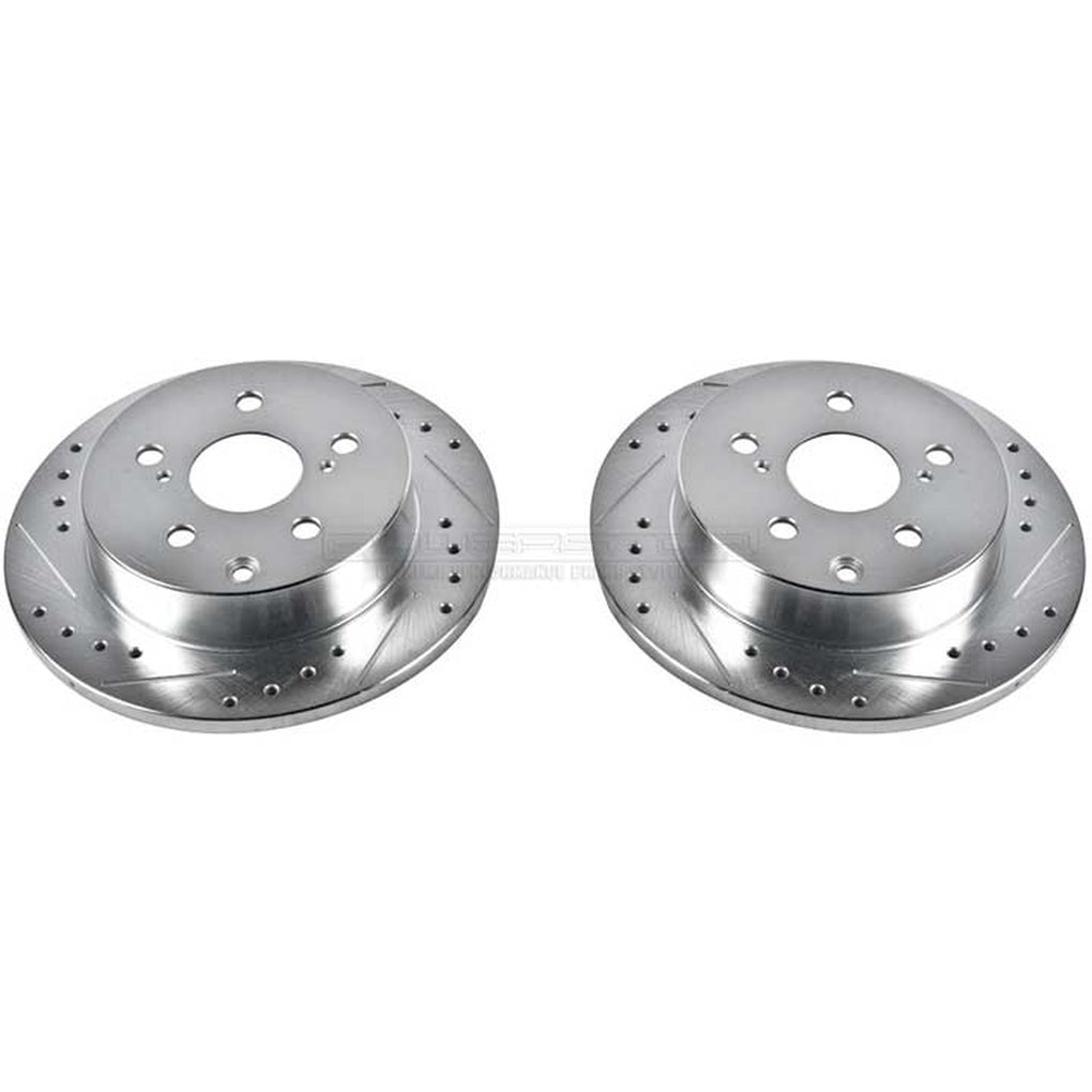 Powerstop JBR1370XPR Evolution DrilLED & Slotted Rotors
