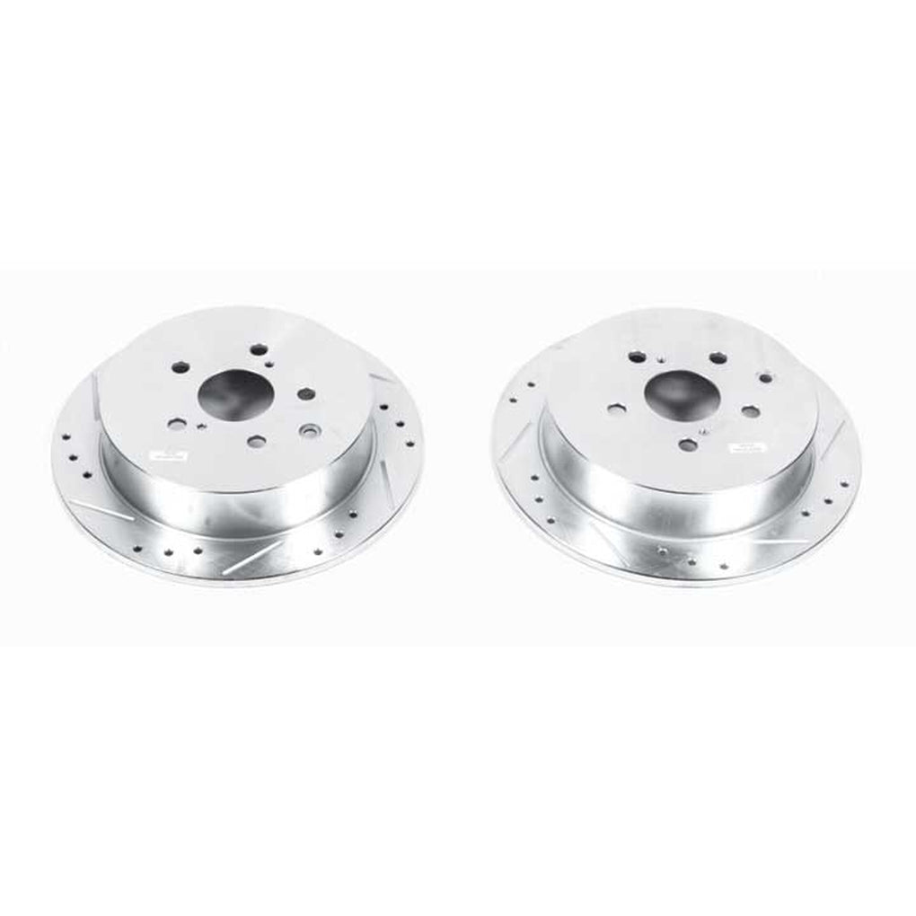 Powerstop JBR1389XPR Evolution DrilLED & Slotted Rotors