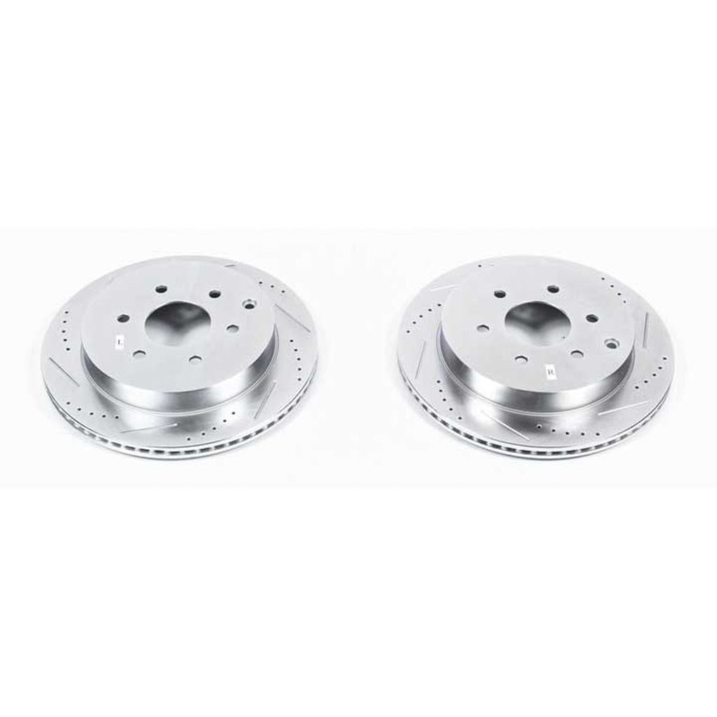 Powerstop JBR1553XPR Evolution DrilLED & Slotted Rotors