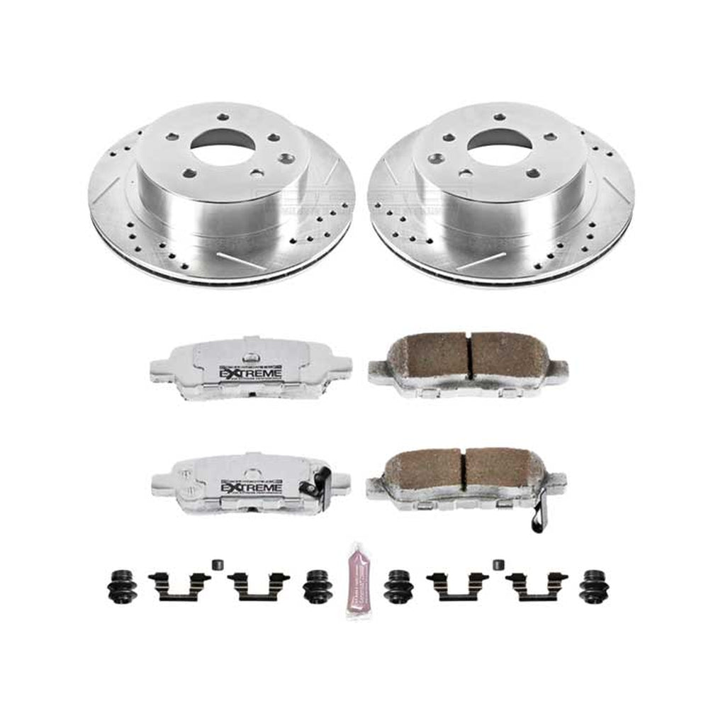 Powerstop K103-26 Rear Street Warrior Brake Kit