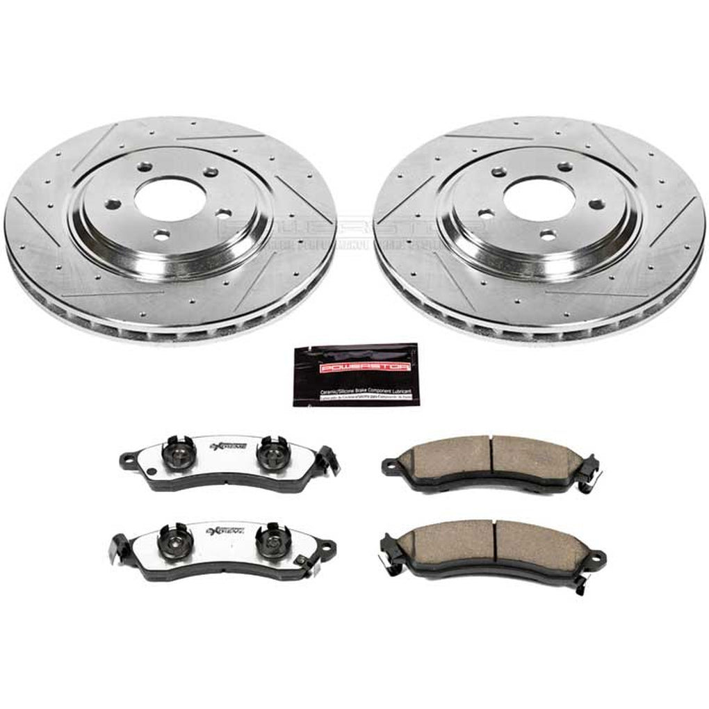 Powerstop K1304-26 Front Street Warrior Brake Kit