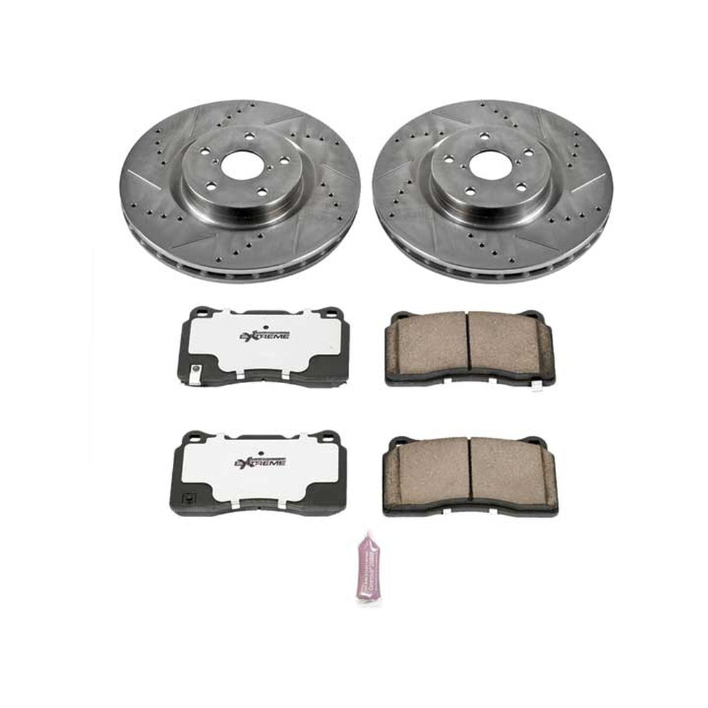 Powerstop K131-26 Front Street Warrior Brake Kit
