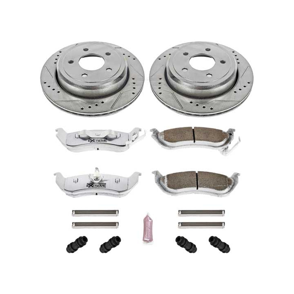 Powerstop K1368-26 Rear Street Warrior Brake Kit