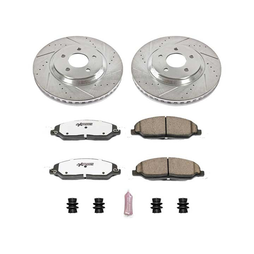 Powerstop K1380-26 Front Street Warrior Brake Kit