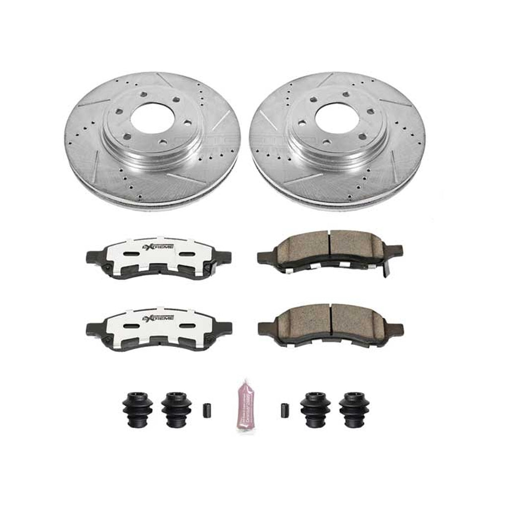 Powerstop K1453-26 Front Street Warrior Brake Kit
