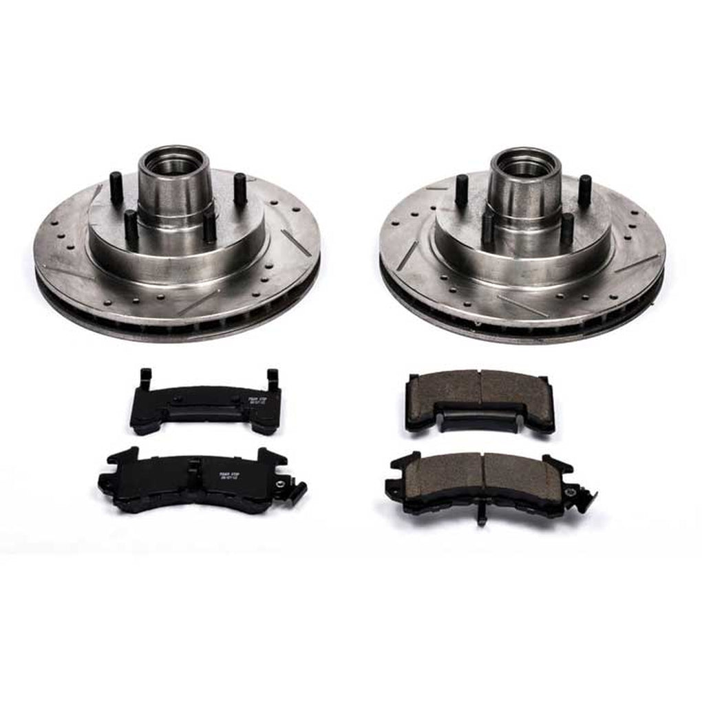 Powerstop K1482 Front 1 Click Brake Kit w/Hardware