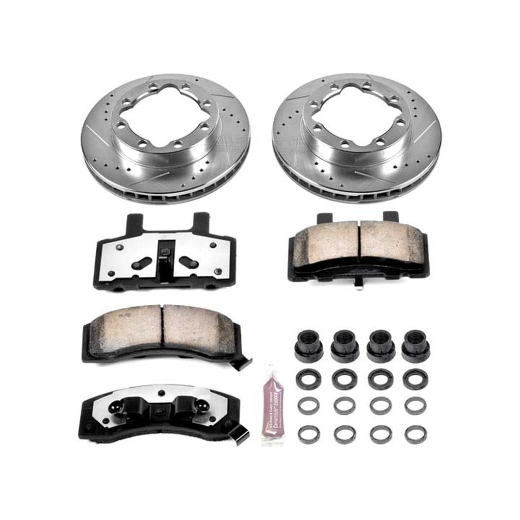 Powerstop K1524-36 Front Truck and Tow Brake Kit