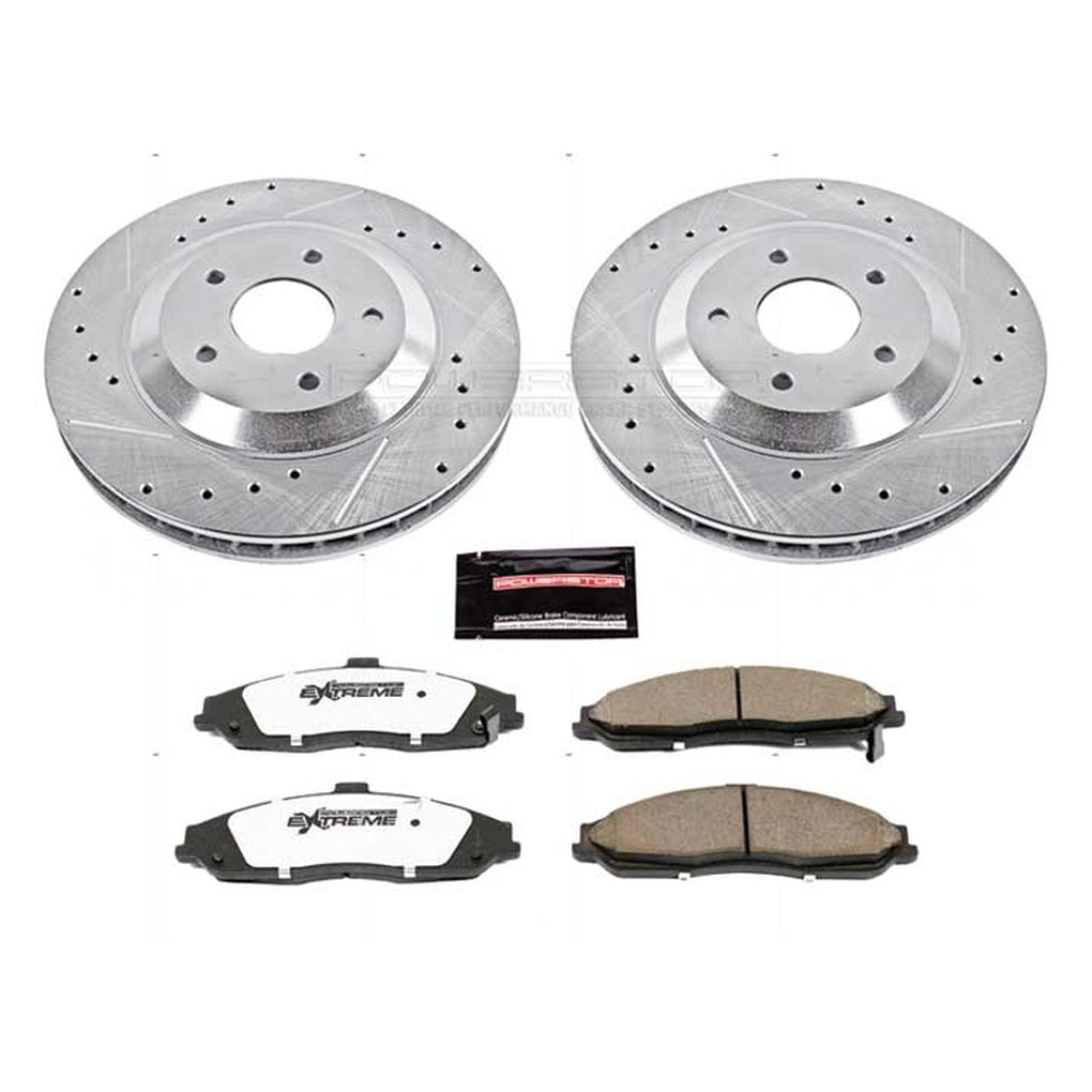 Powerstop K1559-26 Front Street Warrior Brake Kit