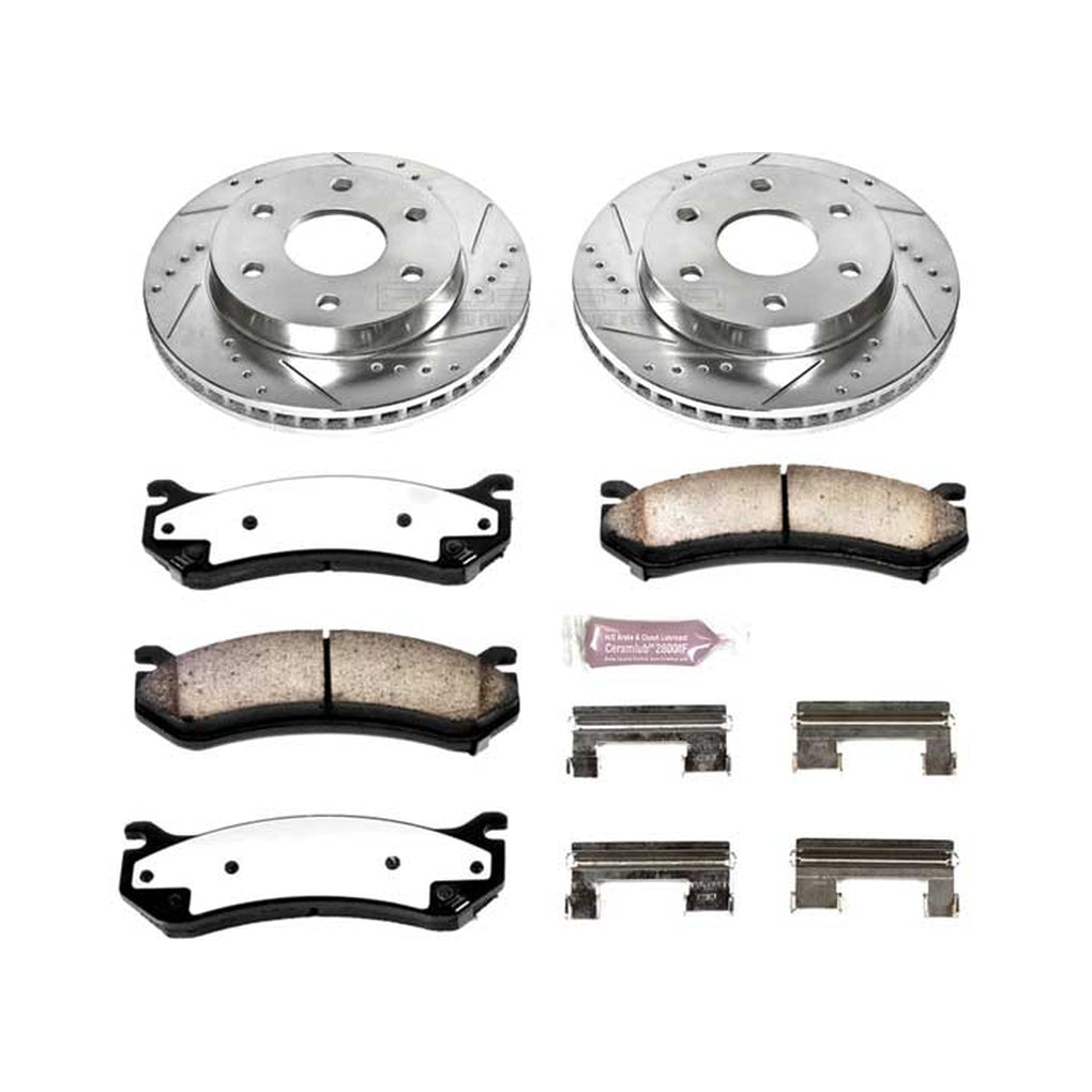 Powerstop K2009-36 Front Truck and Tow Brake Kit