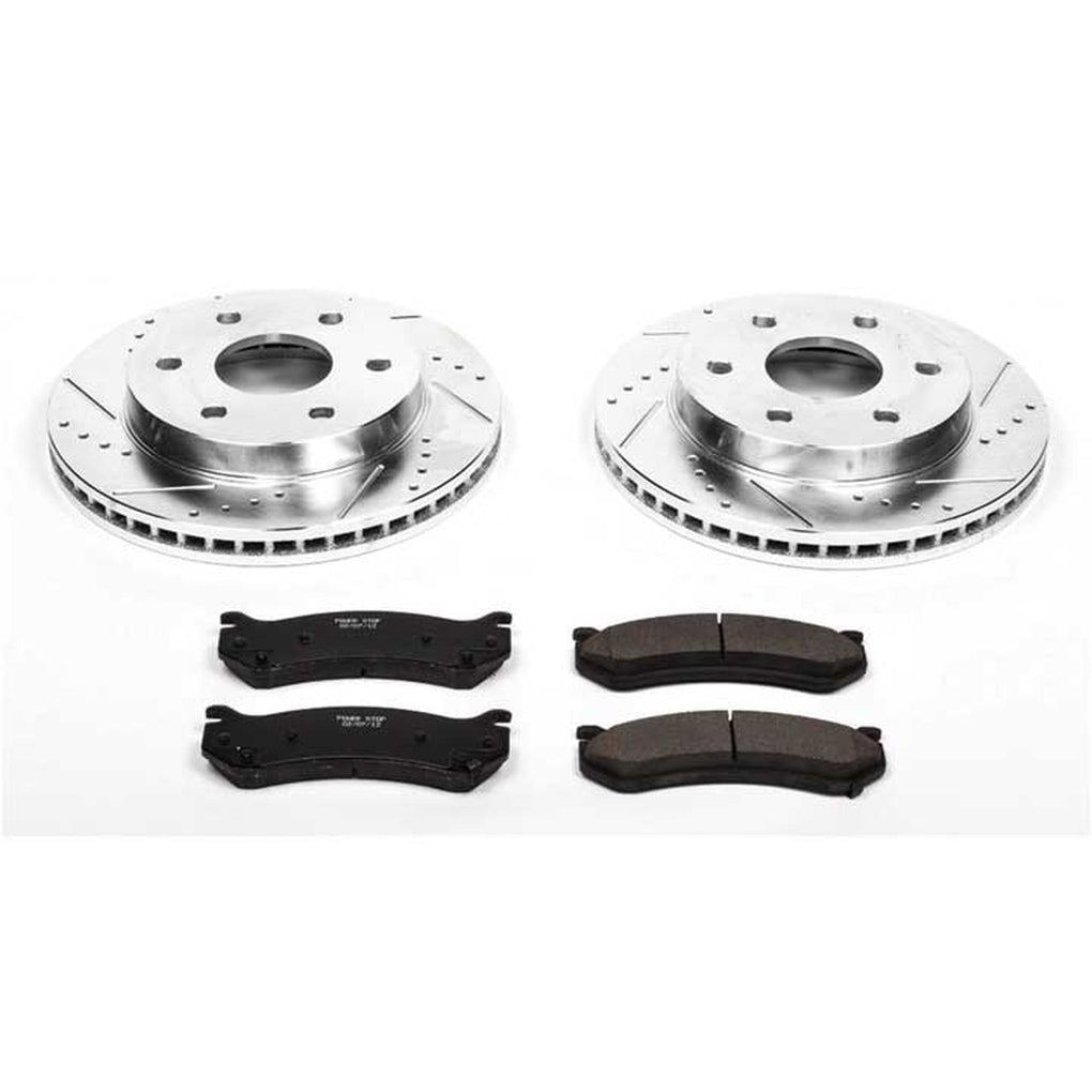 Powerstop K2009 Front 1 Click Brake Kit w/Hardware