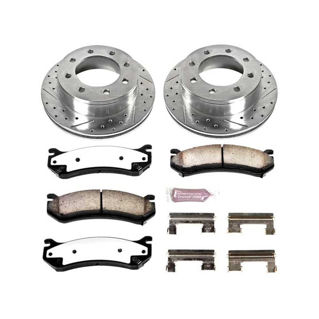 Powerstop K2041-36 Rear Truck and Tow Brake Kit