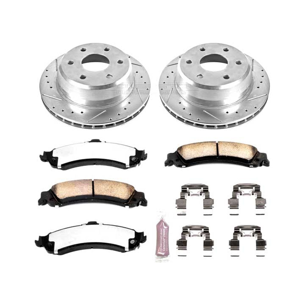 Powerstop K2046-36 Rear Truck and Tow Brake Kit