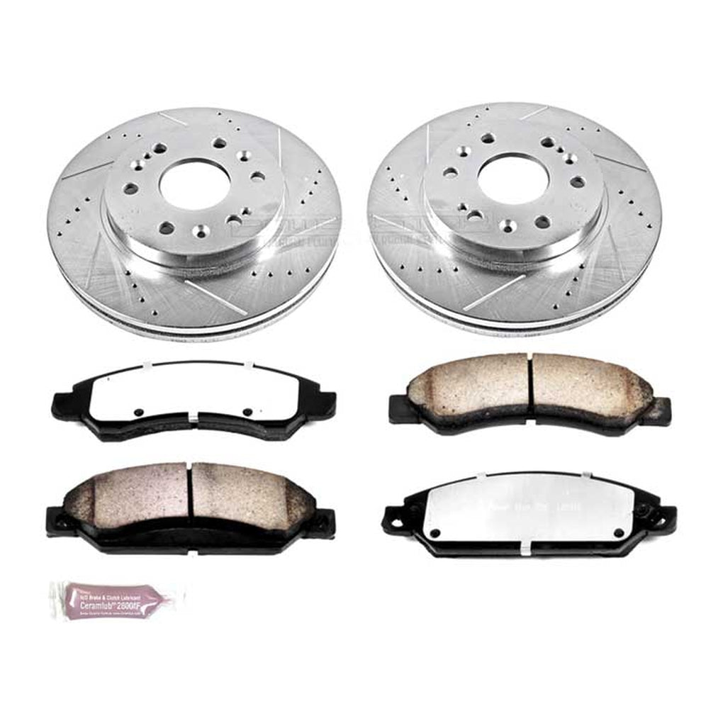 Powerstop K2067-36 Front Truck and Tow Brake Kit