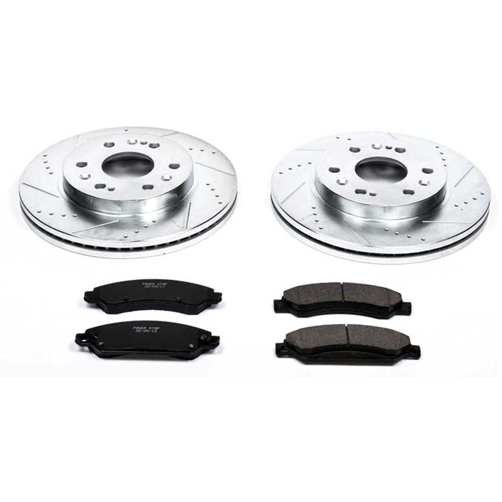 Powerstop K2067 Front 1 Click Brake Kit w/Hardware