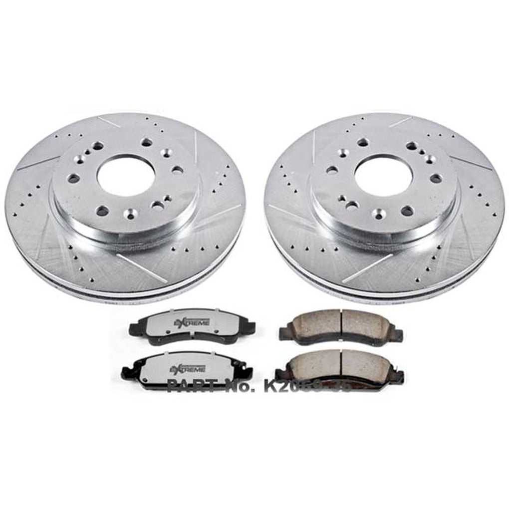 Powerstop K2069-36 Front Truck and Tow Brake Kit