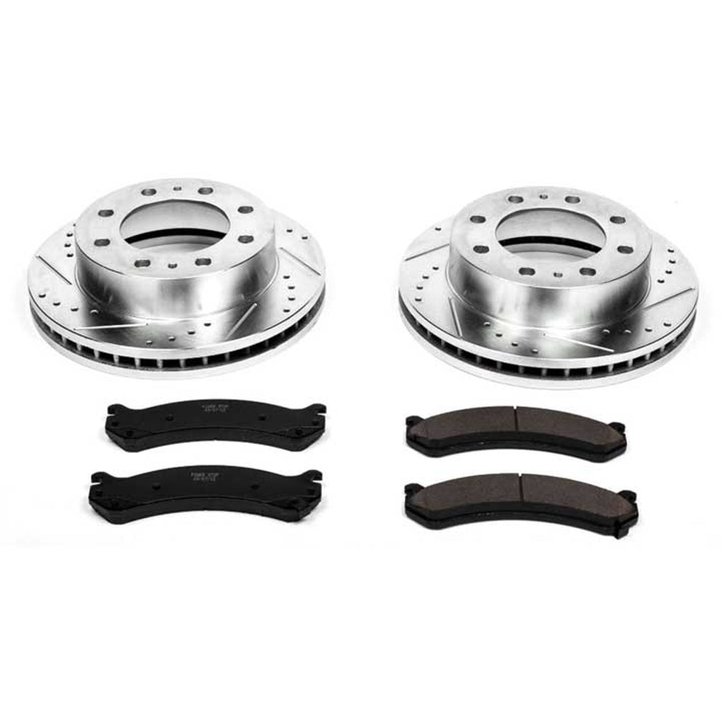 Powerstop K2071 Front 1 Click Brake Kit w/Hardware