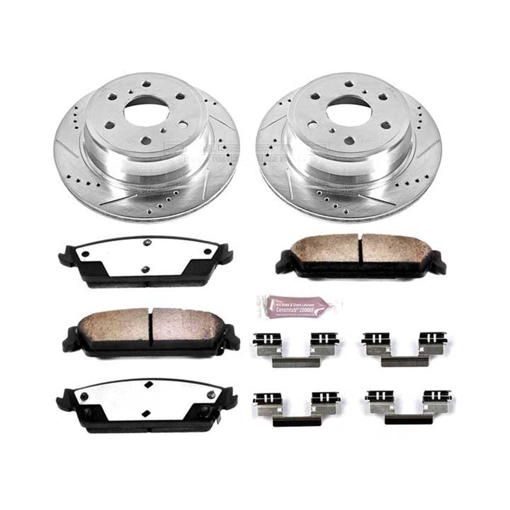 Powerstop K2083-36 Rear Truck and Tow Brake Kit