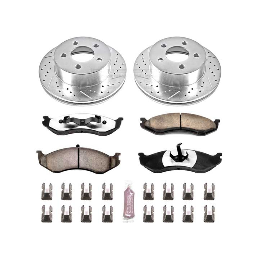 Powerstop K2152-36 Front Truck and Tow Brake Kit