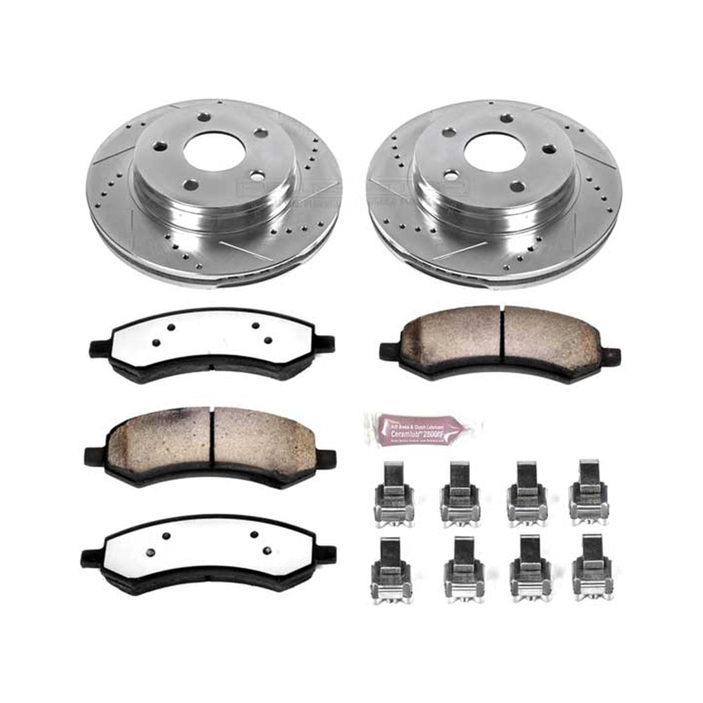Powerstop K2163-36 Front Truck and Tow Brake Kit