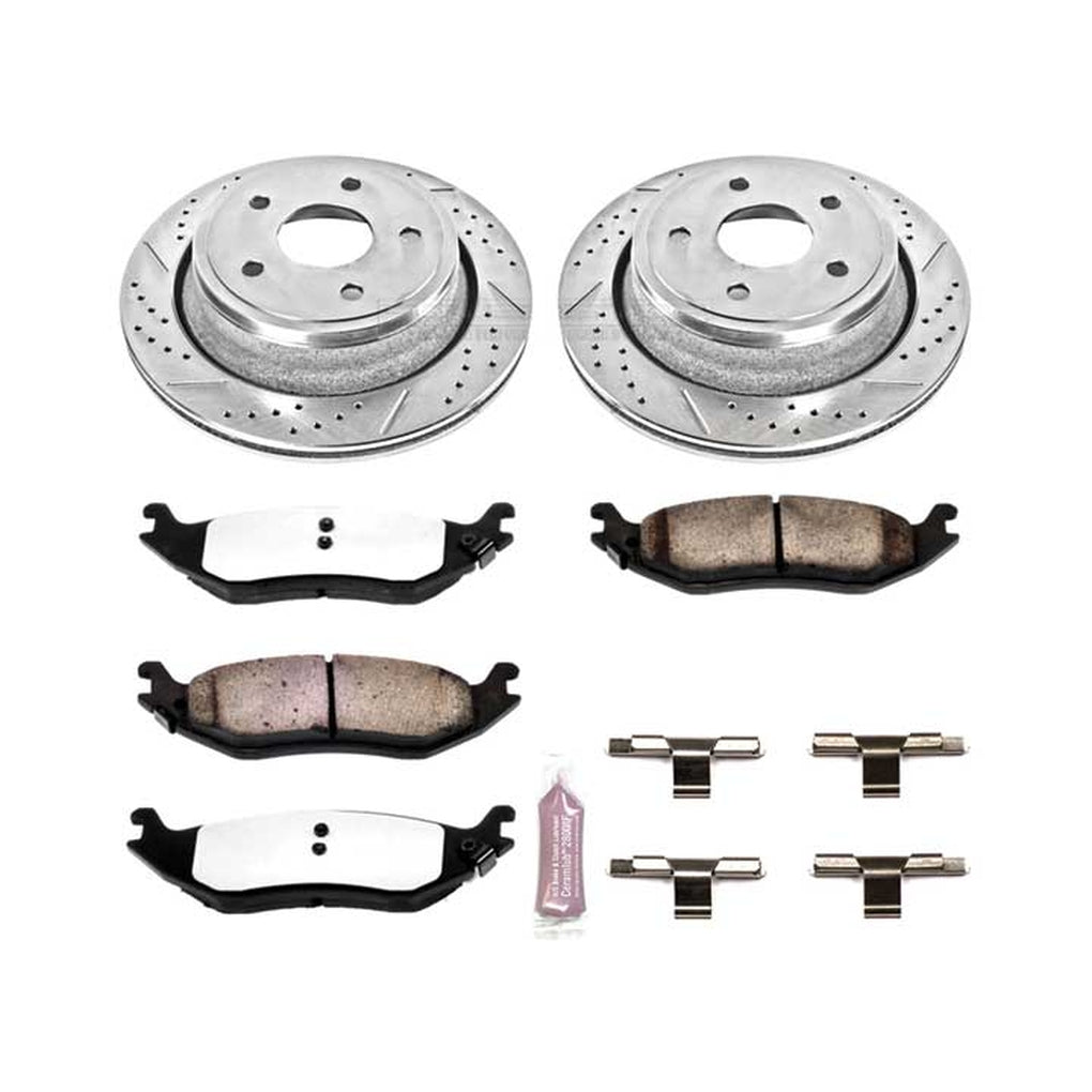 Powerstop K2172-36 Rear Truck and Tow Brake Kit
