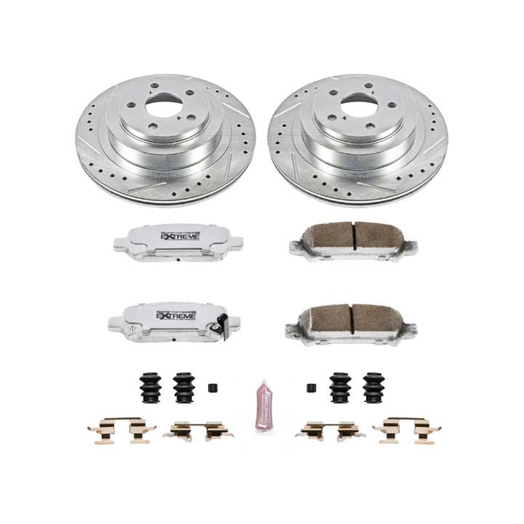 Powerstop K219-26 Rear Street Warrior Brake Kit