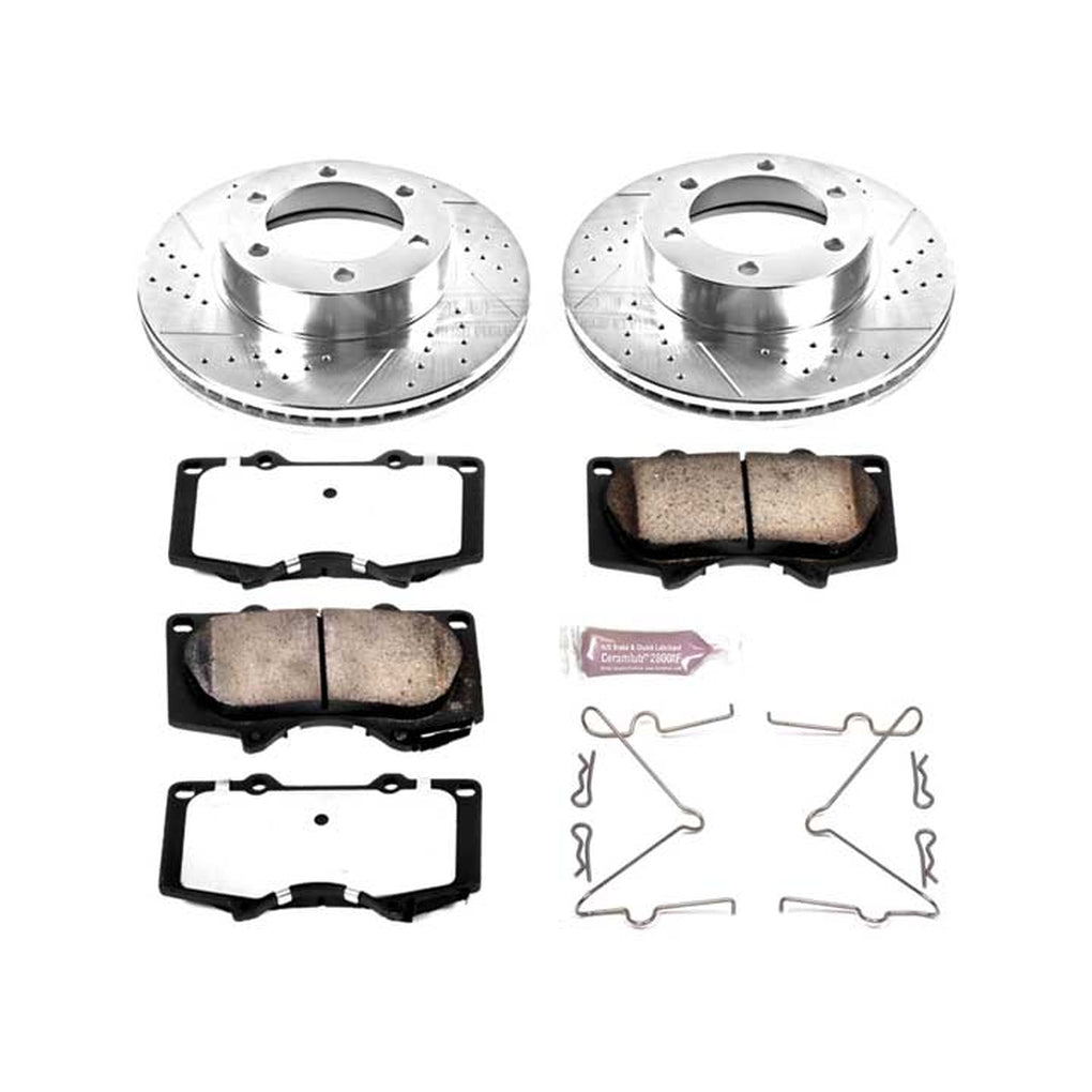 Powerstop K2324-36 Front Truck and Tow Brake Kit