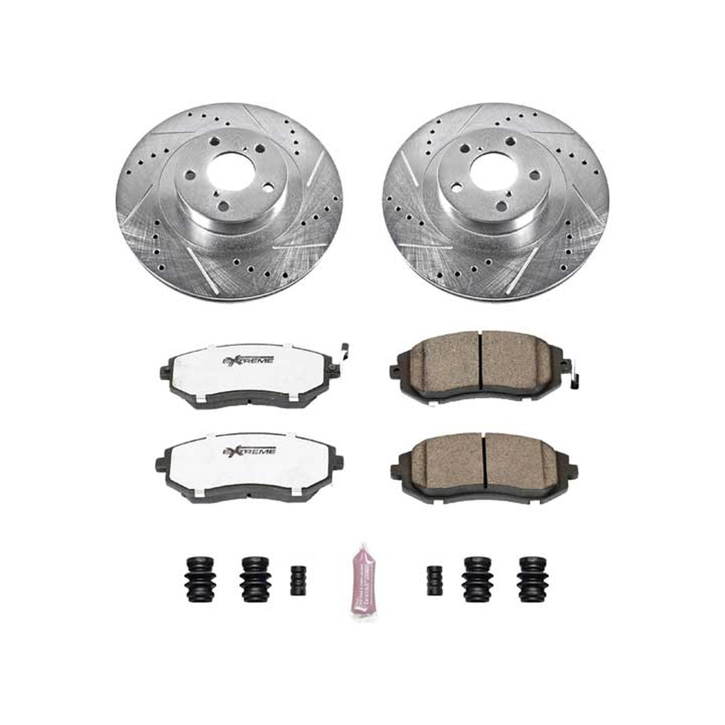 Powerstop K2373-26 Front Street Warrior Brake Kit