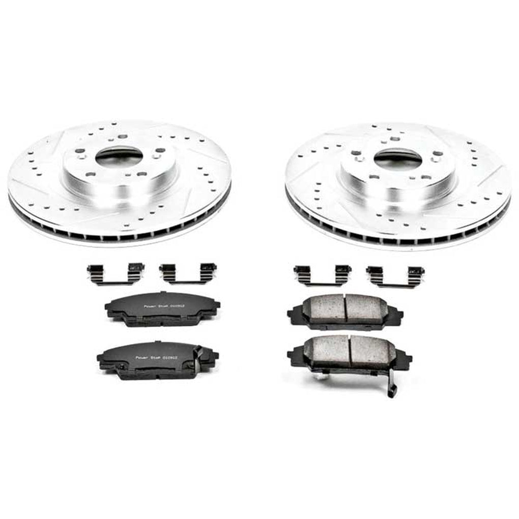 Powerstop K2439 Front 1 Click Brake Kit w/Hardware