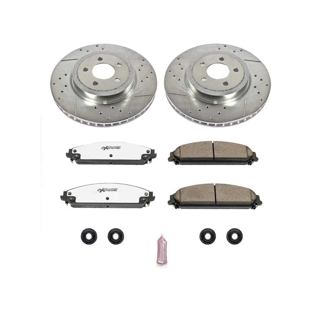 Powerstop K2560-26 Front Street Warrior Brake Kit