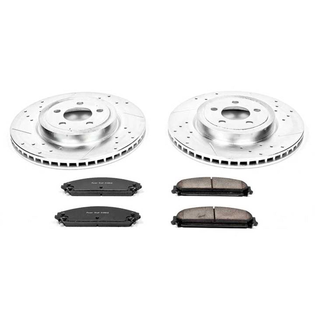 Powerstop K2560 Front 1 Click Brake Kit w/Hardware